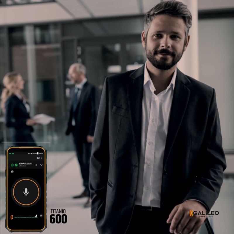 Radio Galileo titanio 600 de gama alta