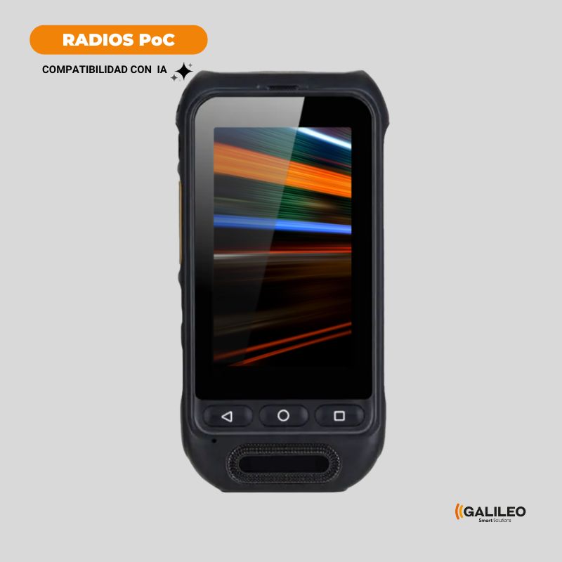 Radio de Galileo RG360 ideal para una comunicación vía ptt
