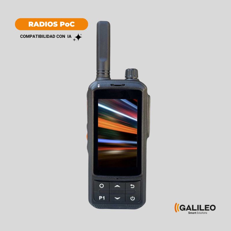 Radiocomunicador inteligente ptt TA 400 con un diseño ergonómico